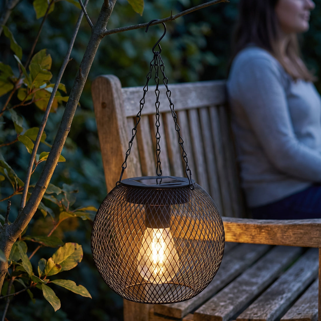 Cranbrook Mesh Solar Garden Lantern | lifestyle | b99e1cb2a24f13a4