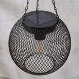 Cranbrook Mesh Solar Garden Lantern | detail | 9d38458f488ca2f5