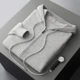 Harrow Cashmere Zip Hoodie