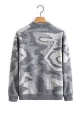Valen Jacquard Maison Cashmere Sweater