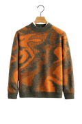 Burnt Orange And Olive Green