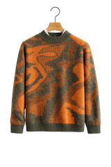Valen Jacquard Maison Cashmere Sweater