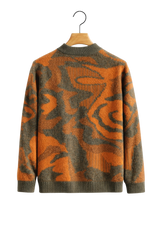 Valen Jacquard Maison Cashmere Sweater