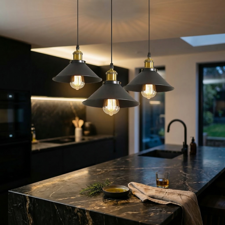 Harlow Metal Pendant Light