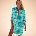 Turquoise Ombré Tie Dye