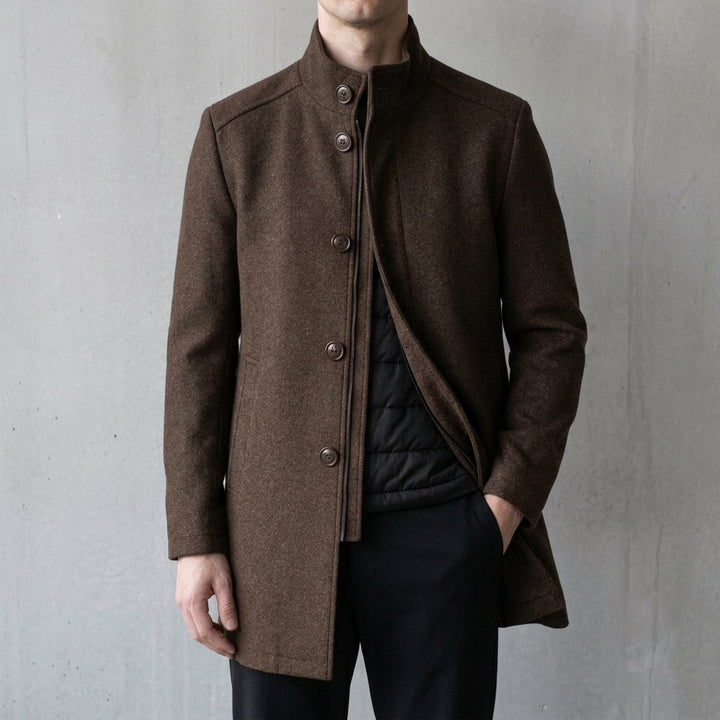 Adriano Wool Overcoat