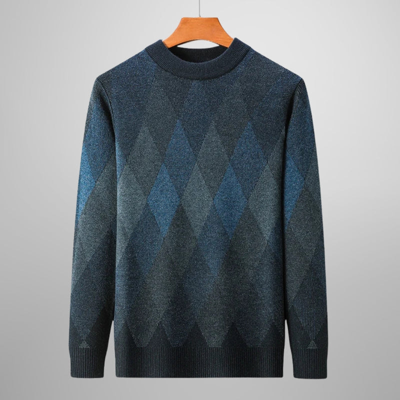 Verona Argyle Knit