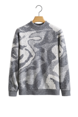 Valen Jacquard Maison Cashmere Sweater