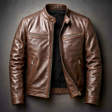 Marcello Leather Biker Jacket