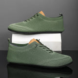 Mesh Knit Slip-Ons