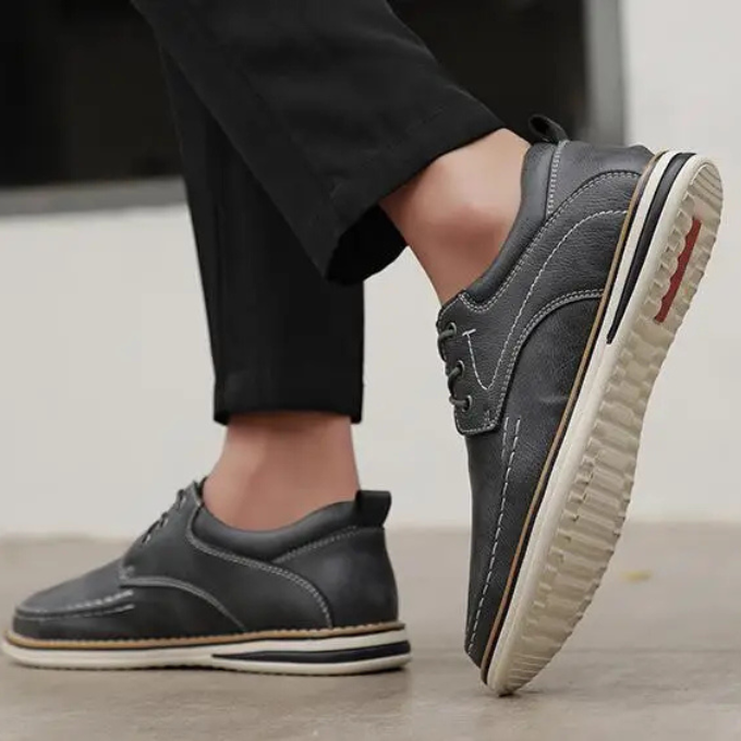 Monroe Leather Moc Oxfords