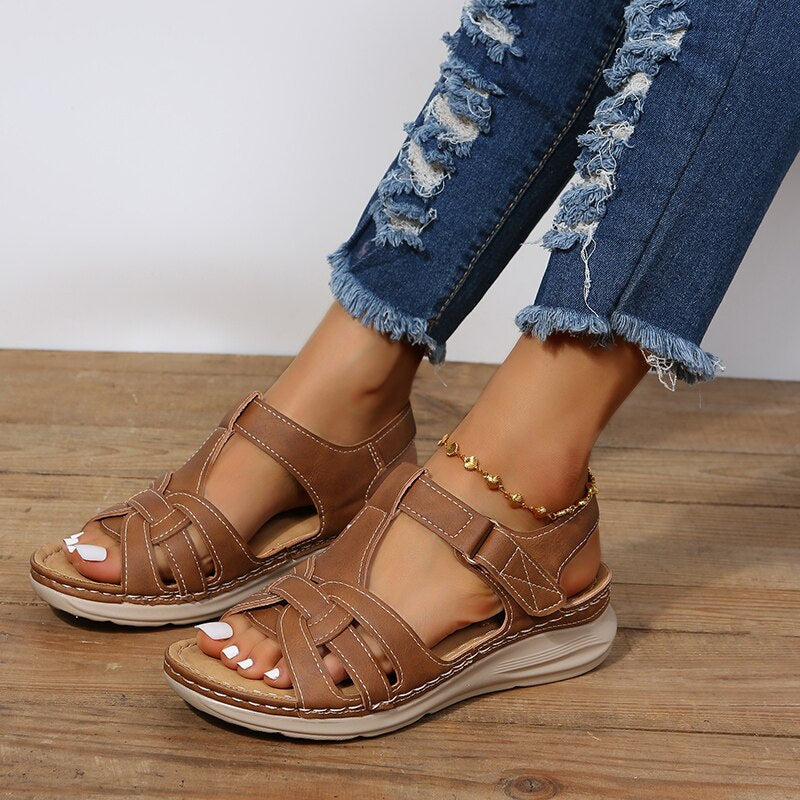 Women’s Supportive Walking Sandals - Comfort Fit