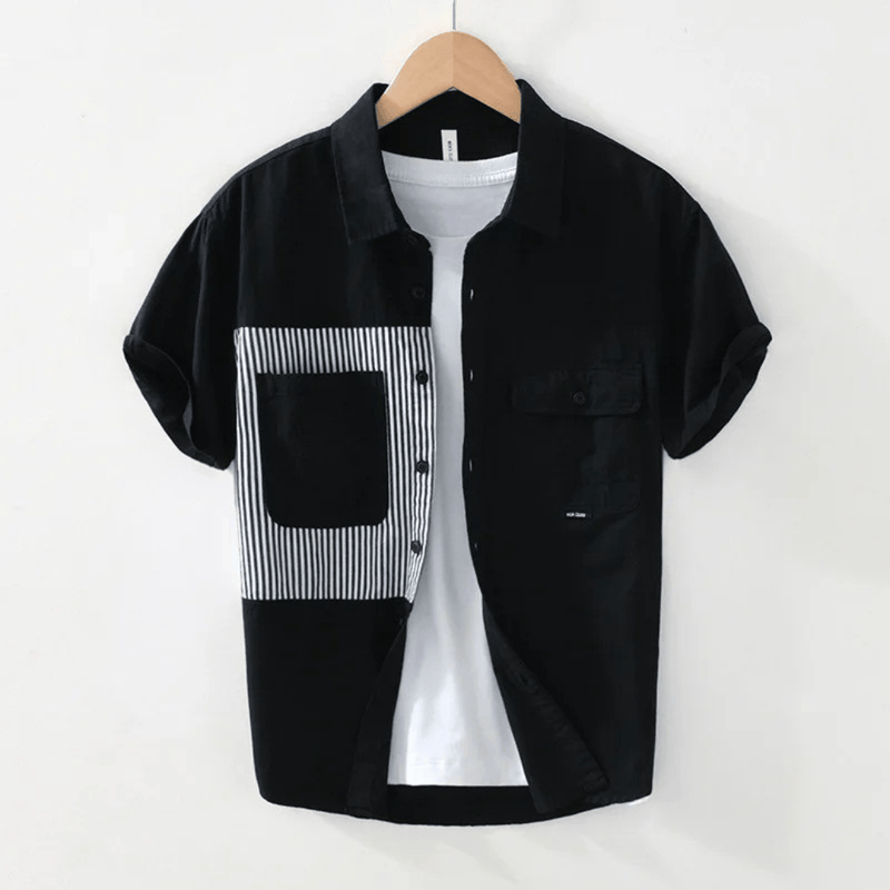 Alcamo Pinstripe Shirt - Charles Thomas