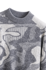 Valen Jacquard Maison Cashmere Sweater