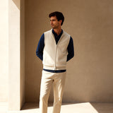 Harrington Cashmere Zip Vest