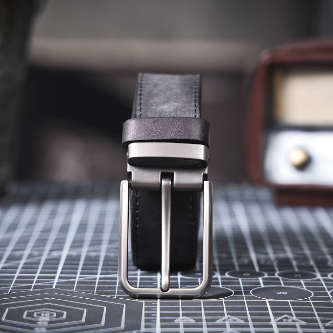 The Buckhorn Full-Grain Leather Belt