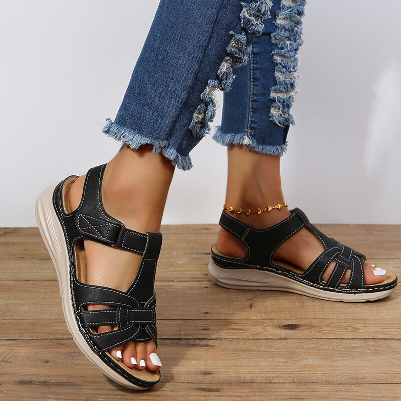 Women’s Supportive Walking Sandals - Comfort Fit