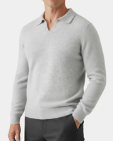 Ashford Cashmere Polo Sweater
