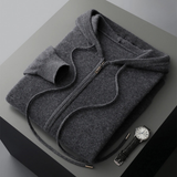 Harrow Cashmere Zip Hoodie