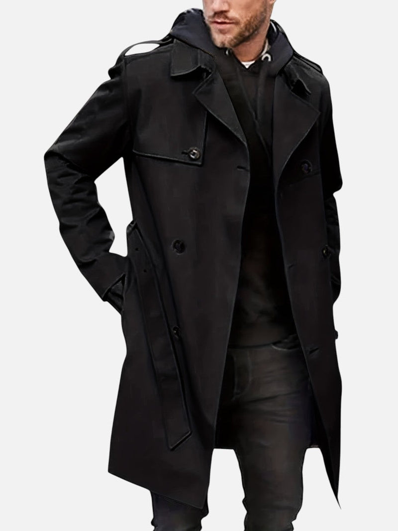 Thaddeus Double-Breasted Trench Coat