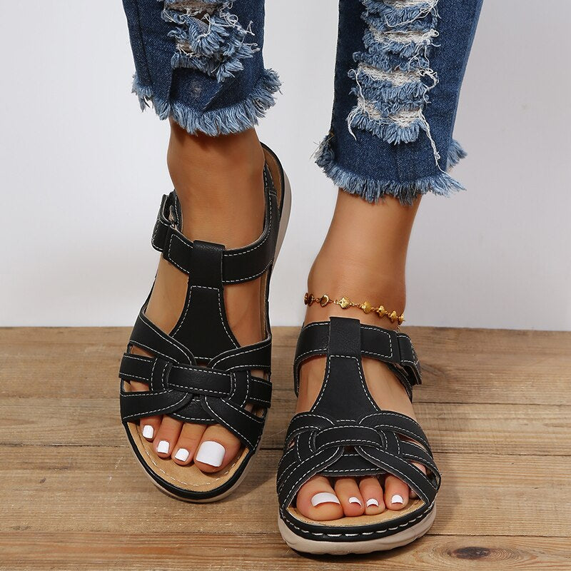 Women’s Supportive Walking Sandals - Comfort Fit