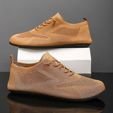 Mesh Knit Slip-Ons