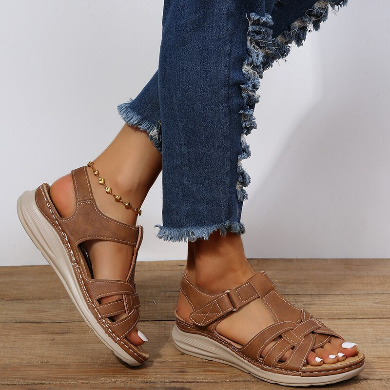 Women’s Supportive Walking Sandals - Comfort Fit