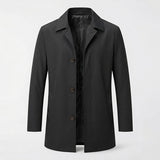 Men's Mid Length Trench Coat