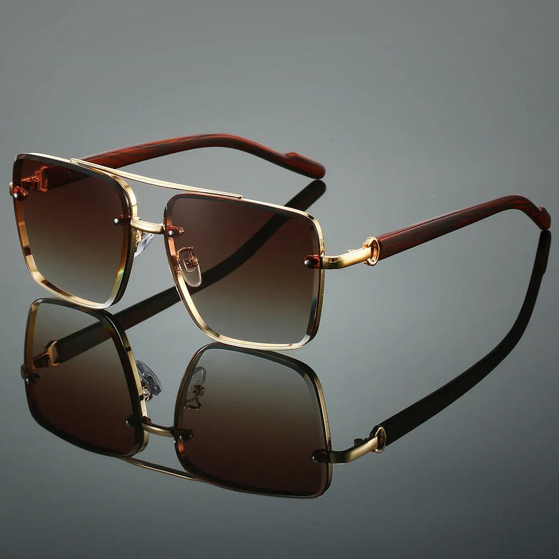 Lennox Goldwood Aviator Sunglasses