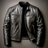 Marcello Leather Biker Jacket