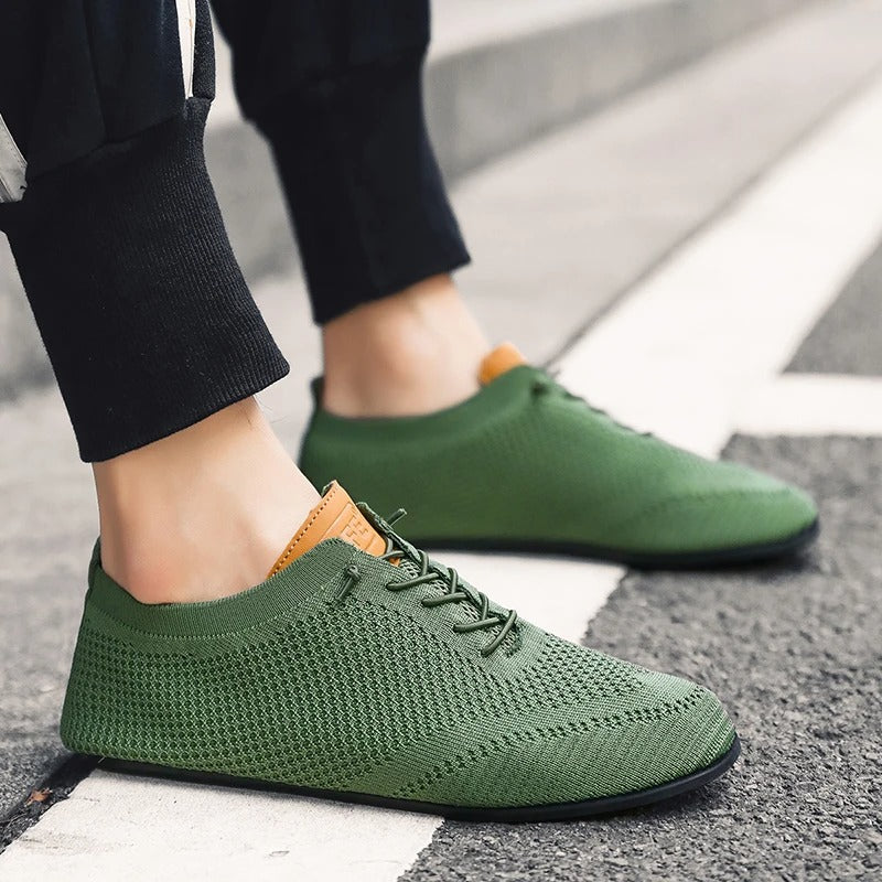 Mesh Knit Slip-Ons