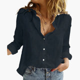 Luneria | Relaxed Fit Button-Down Women’s Shirt