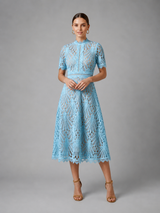 Thalia Lace Midi Dress
