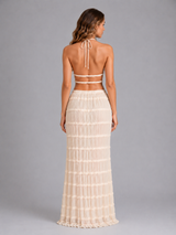 Women's Ruffle Textured Two-Piece Set – Summer Holiday Style
