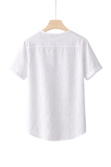 Horizon Henley Linen Shirt