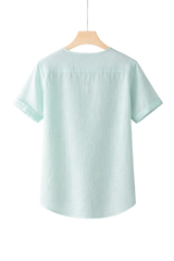 Horizon Henley Linen Shirt