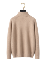 Maison Cashmere Mock-Neck Henley