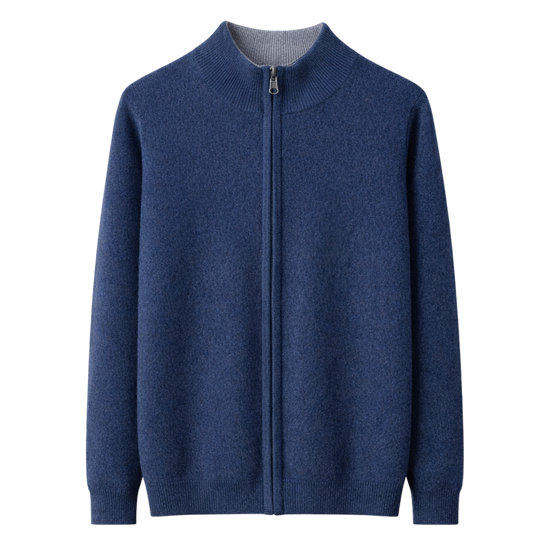 Pure Maison Cashmere Zip Jacket