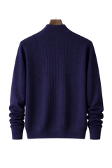 Nocturne Rib Wool Quarter-Zip