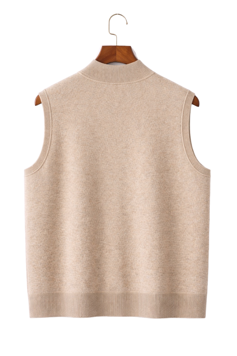 Luciani Cashmere Zip Vest