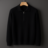 Portwell Rib Knit Zip