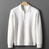 Portwell Rib Knit Zip