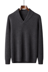 V-Neck Knit Sweater