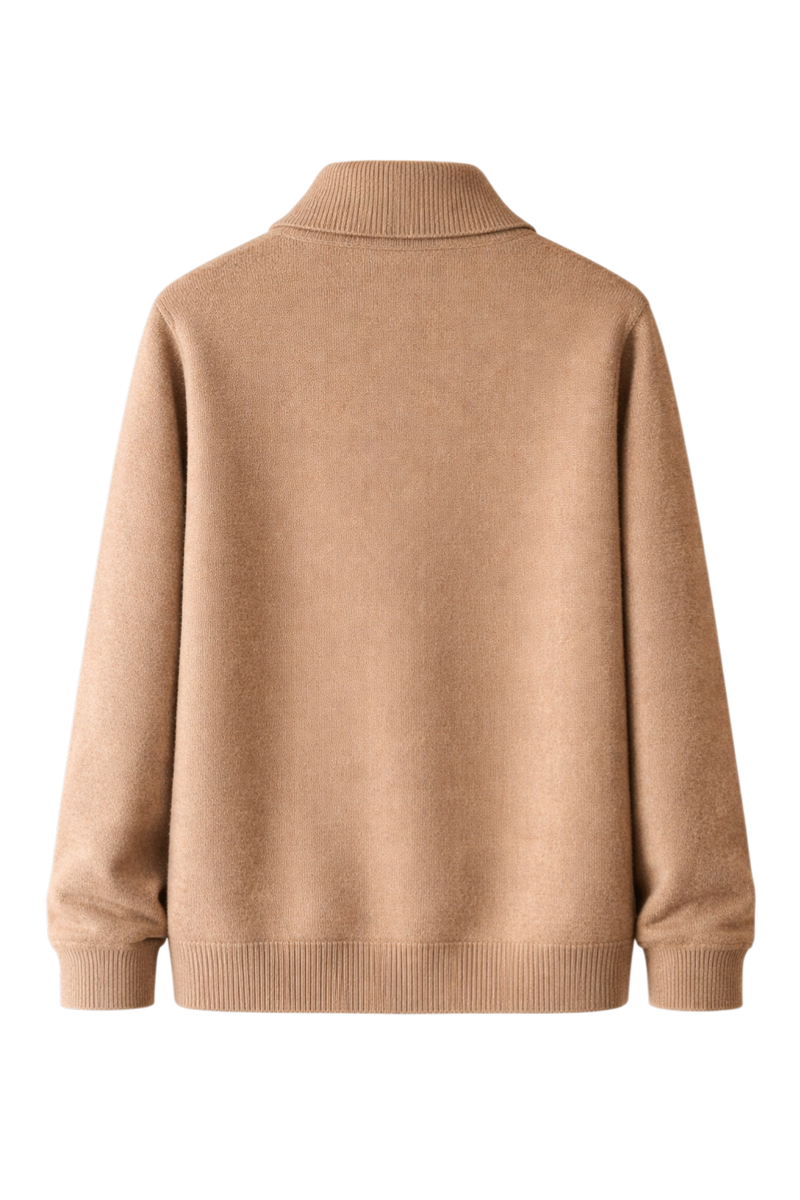 Maison Cashmere Velouré Zip Jacket