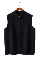 Luciani Cashmere Zip Vest