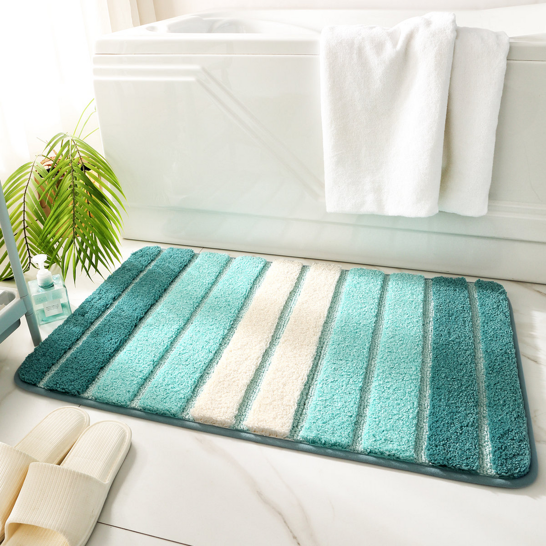 Oslo Weave Organic Bath Rug