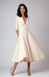 Lani | Elegant & Retro-Inspired Midi Dress