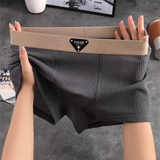 Waffle Knit Cotton Boxer Briefs