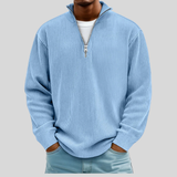 Siena Ribbed Half-Zip Sweater