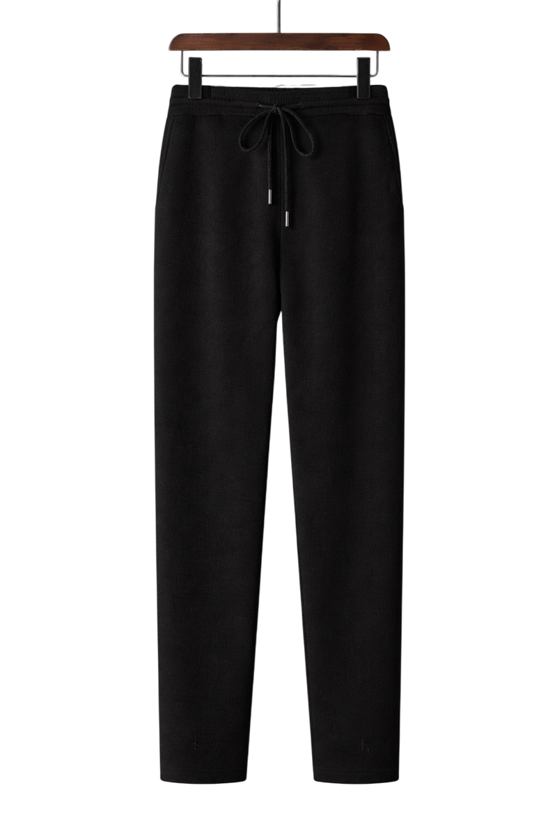 Wool Knit Straight Pant
